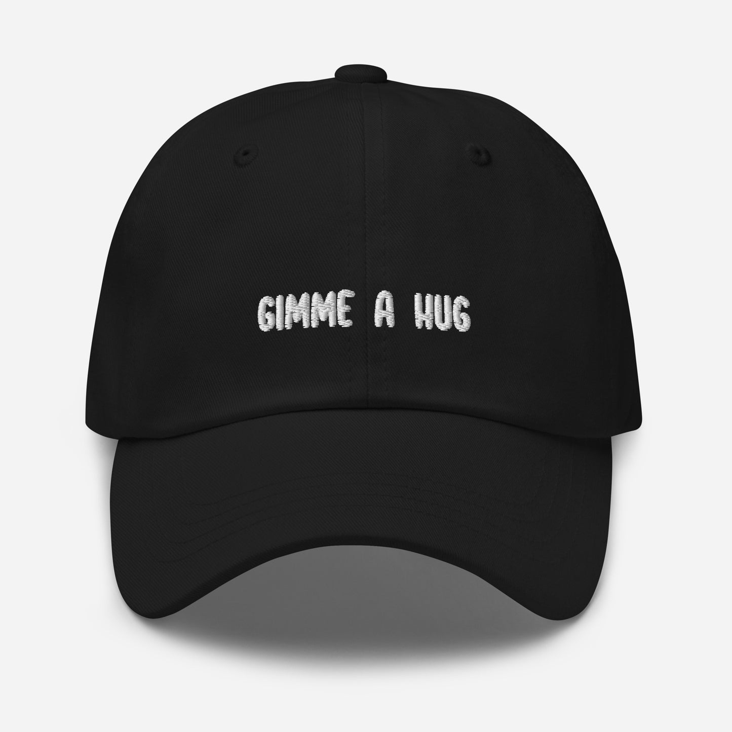 Gimme A Hug - Embroidered Cap / Black
