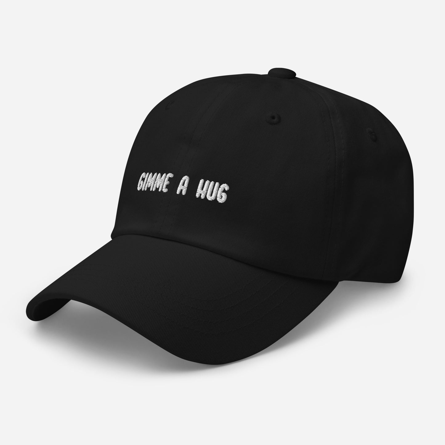 Gimme A Hug - Embroidered Cap / Black