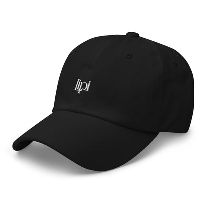 Lipi - Embroidered Cap / Black