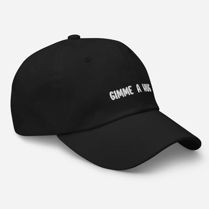 Gimme A Hug - Embroidered Cap / Black