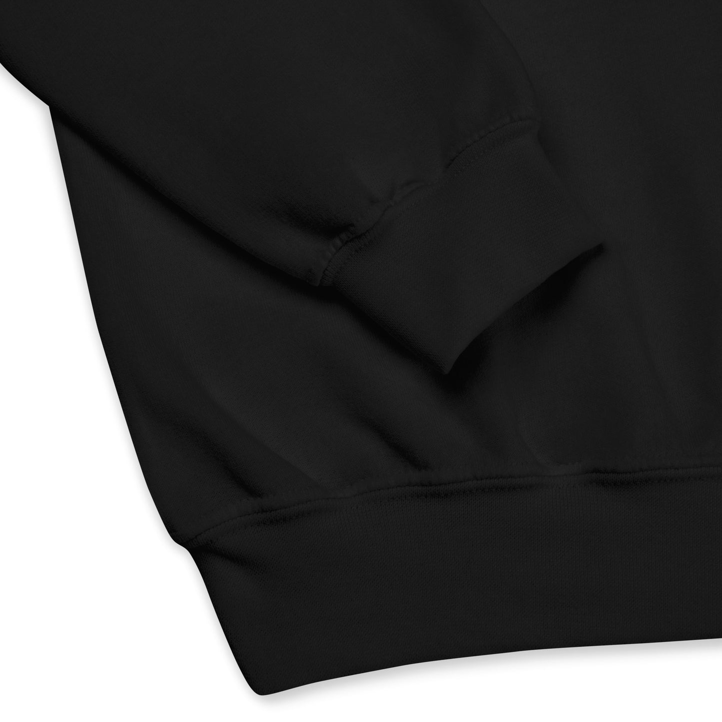 Gimme A Hug - Embroidered Sweatshirt / Black