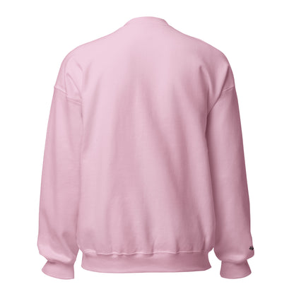 Gimme A Hug - Embroidered Sweatshirt / Pink