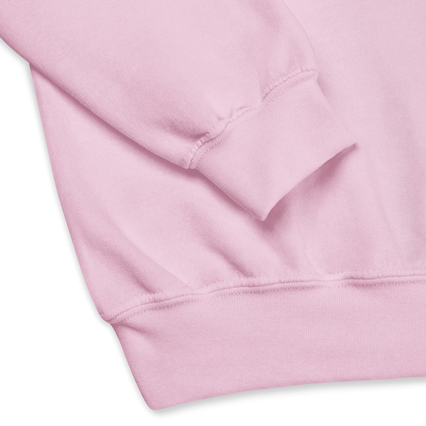 Gimme A Hug - Embroidered Sweatshirt / Pink