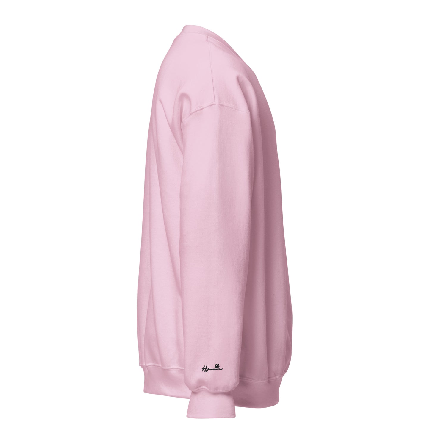 Catwalk - Embroidered Sweatshirt / Pink