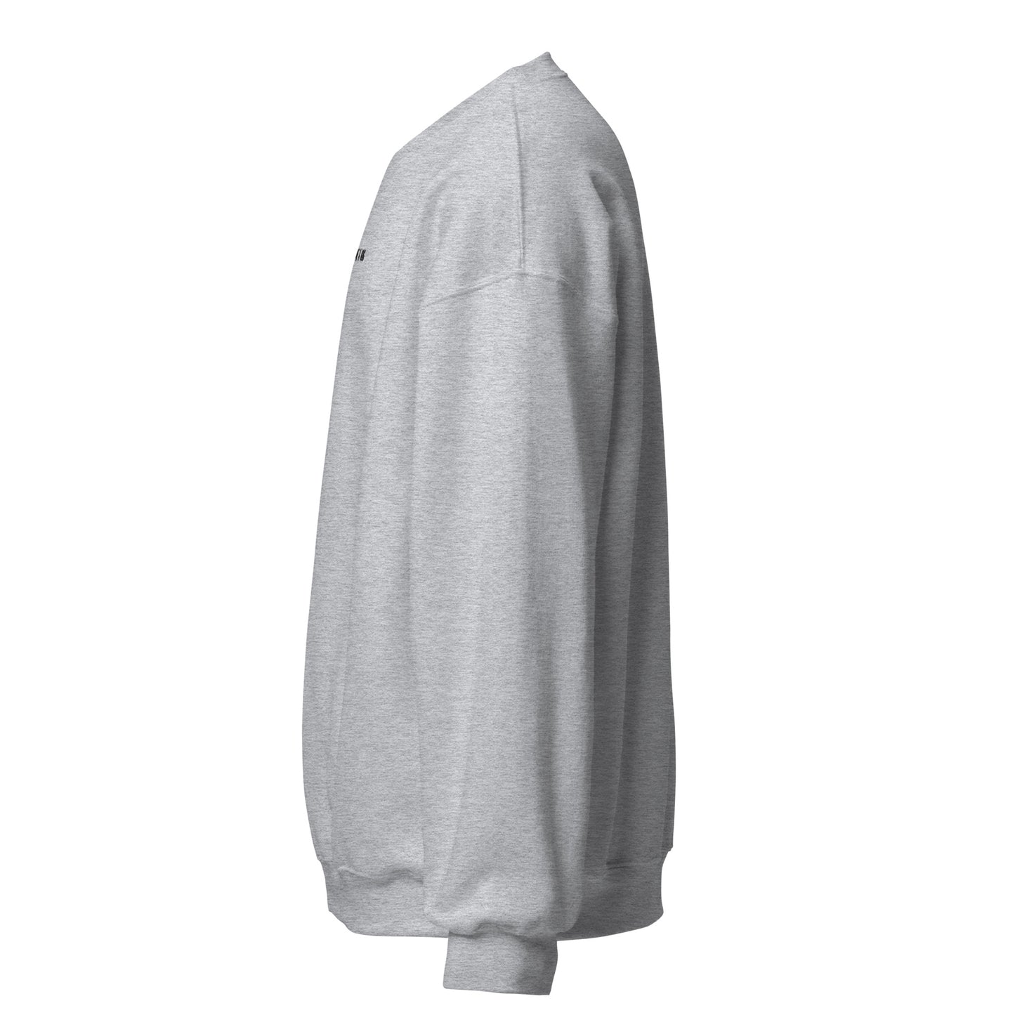Gimme A Hug - Embroidered Sweatshirt / Grey