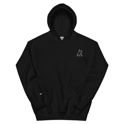 Catwalk - Embroidered Hoodie / Black