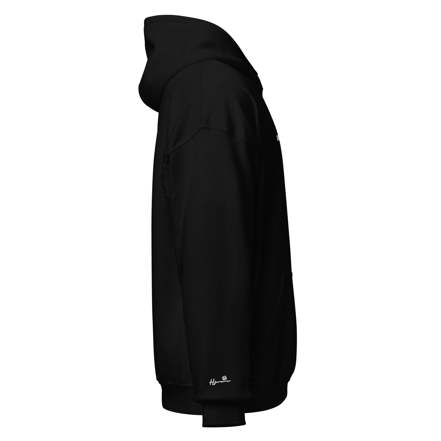Gimme A Hug - Embroidered Hoodie / Black