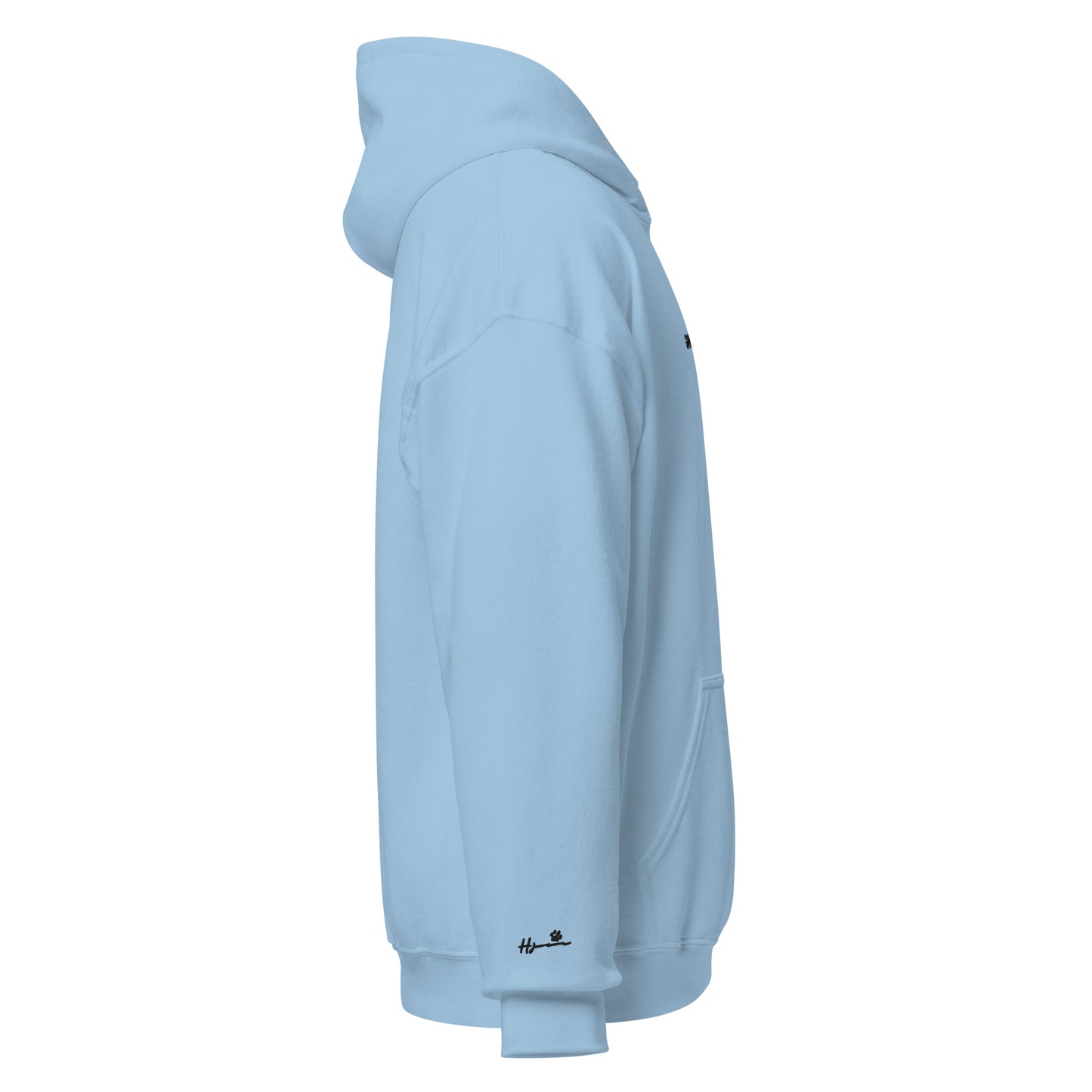 Gimme A Hug - Embroidered Hoodie / Blue