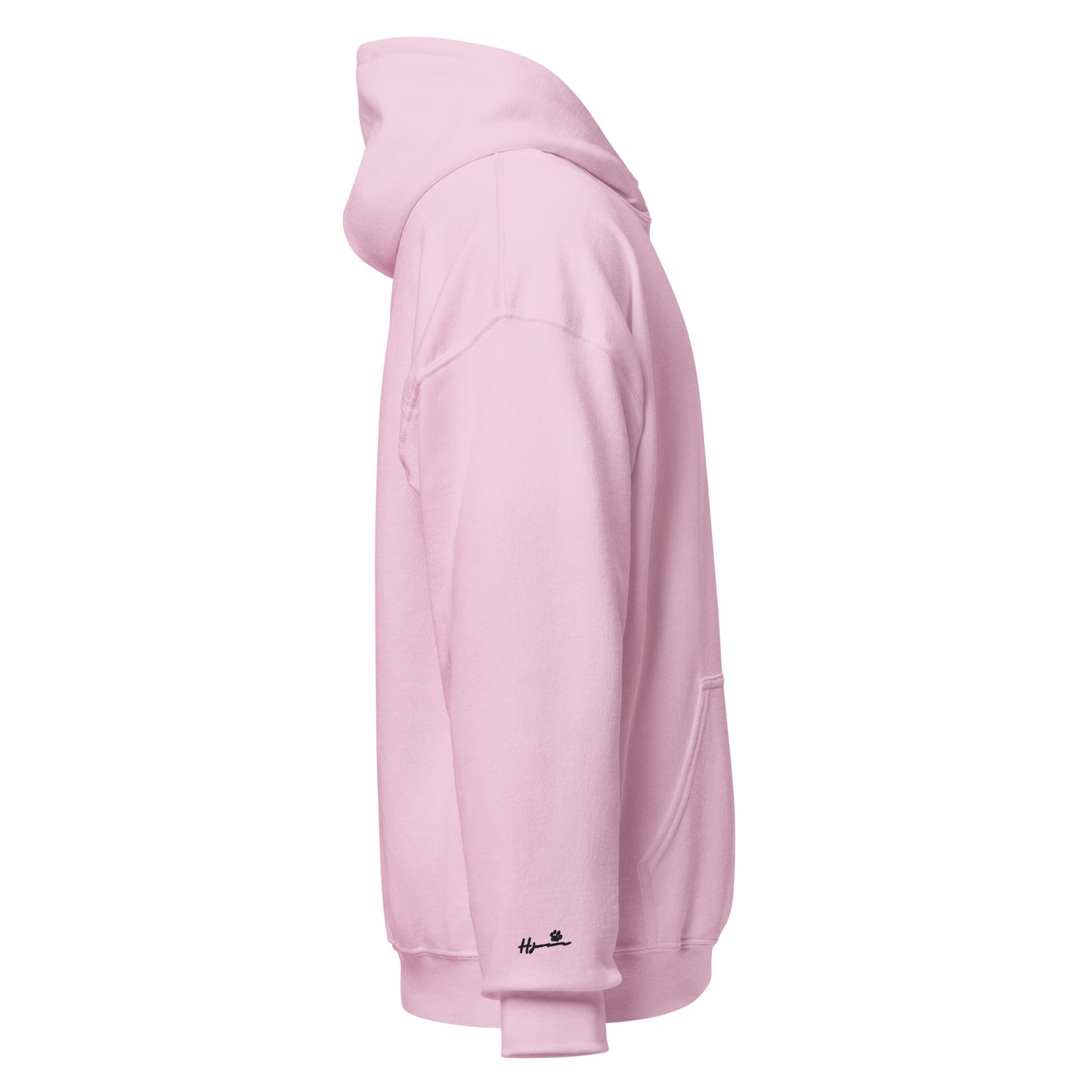Lipi - Embroidered Hoodie / Pink