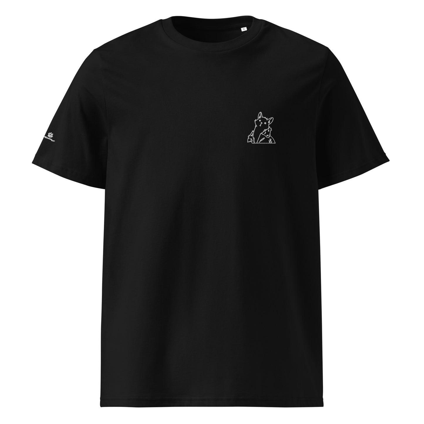 Catwalk - Embroidered T-Shirt / Black