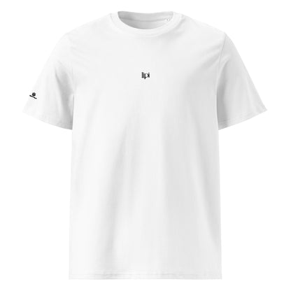 Lipi - Embroidered T-Shirt / White