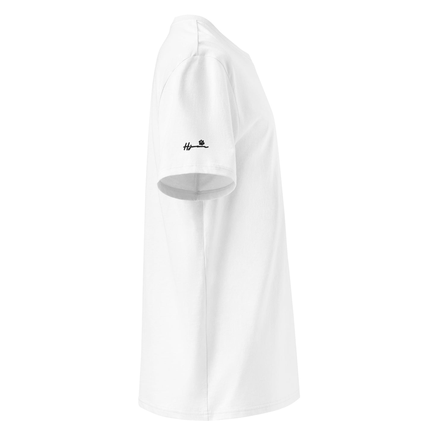 Lipi - Embroidered T-Shirt / White